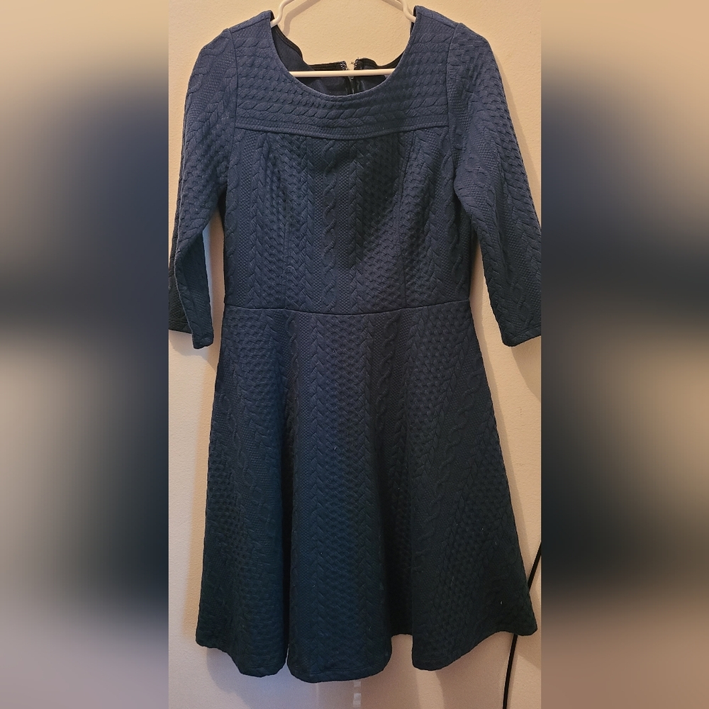Dark teal dress